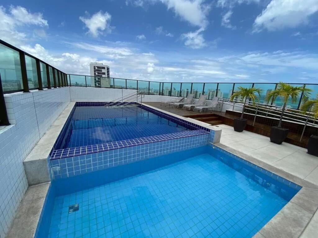 Sm 504 - Excelente Flat Funcional Padrao Beach Class Recife Exterior photo